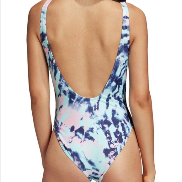 Adidas Original tie dye one-piece swimsuit S - Picture 2 of 6
